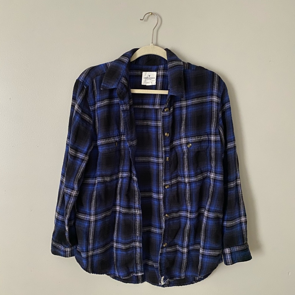 Blue Flannel Shirt